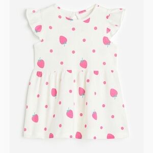 H&M toddler girl dress. Ruffle-trimmed Jersey Dress